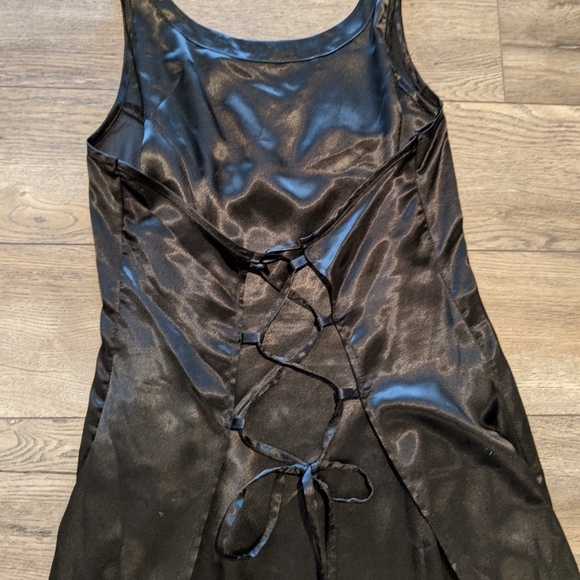 Esprit Black Satin Dess - Picture 5 of 7